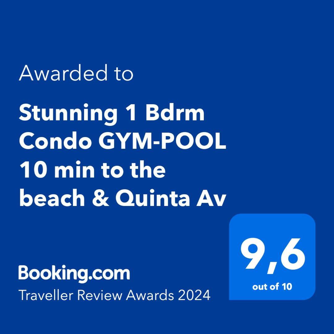 Stunning 1 Bdrm Condo Gym-Pool 10 Min To The Beach & Quinta Av Playa del Carmen Exteriér fotografie